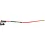 LEKI Worldcup Lite GS 3D /fluo rouge noir