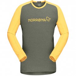 Acheter NORRONA Fjora Equaliser Lightweight Long Sleeve /olive night lemon