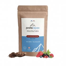 Acheter PROTEALPES Altitude Whey Proteine Classique 40g /cacao fruits rouge