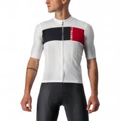 Acheter CASTELLI Prologo 7 Jersey /ivory clair noir rouge