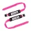 BOOSTER Ski Strap Medium /fluo rose