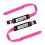 BOOSTER Ski Strap Medium /fluo rose