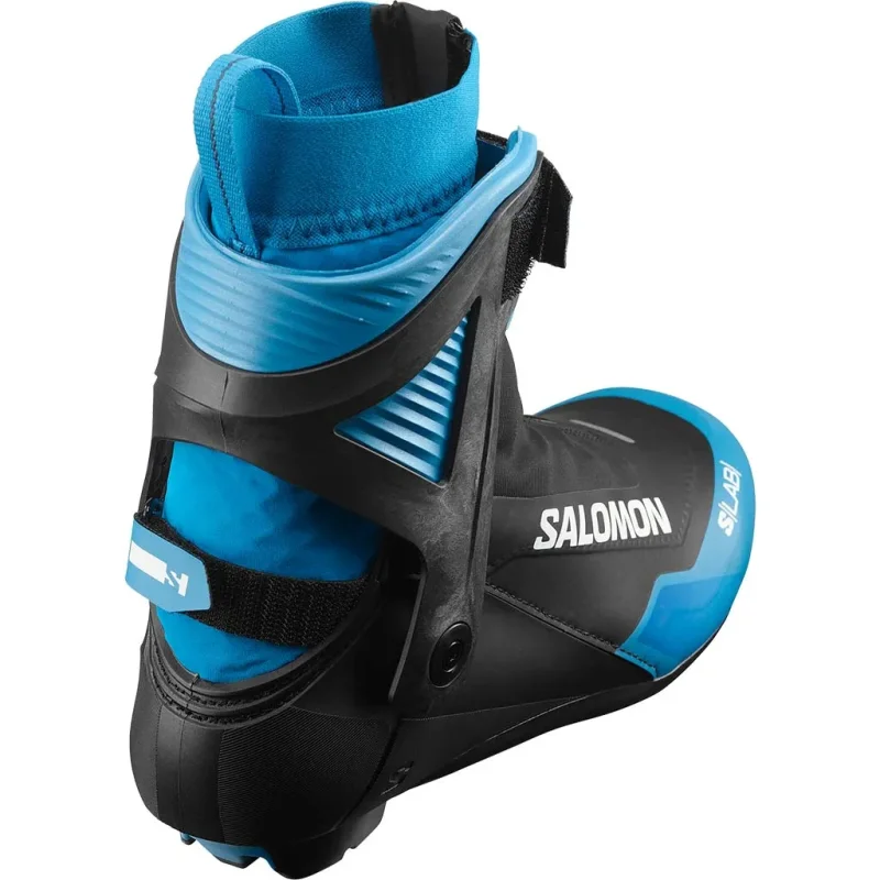 SALOMON S Lab Skate Junior black process blue 2024 2025 NORDIC BOOTS